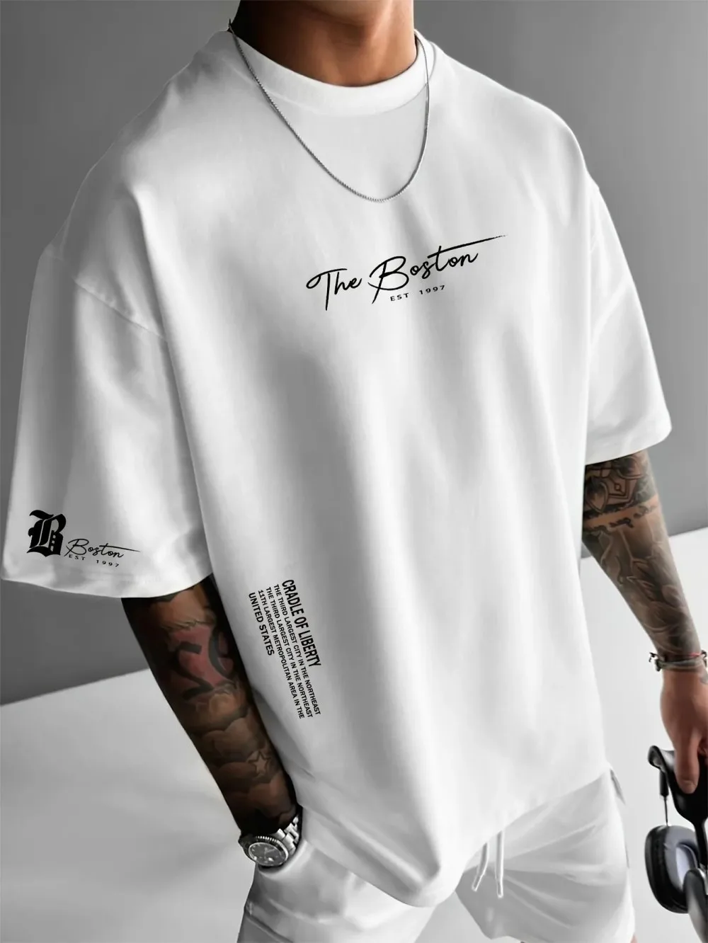 Streetwear Brand Tees - أحدث تي شيرت رجالي فاخر مطبوع