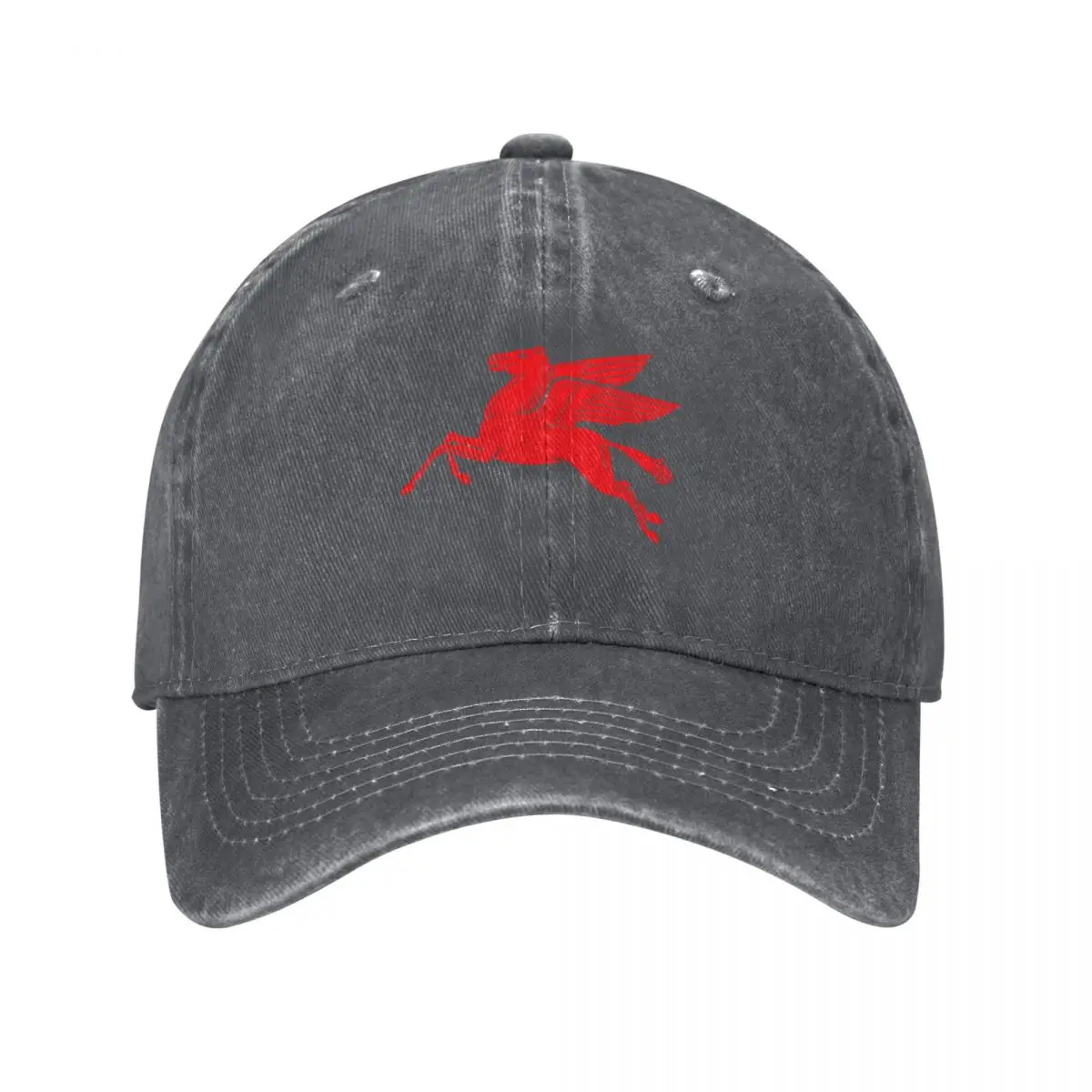 Streetwear Brand Red Logo - شعار موبايل أويل الكلاسيكي - قبعة