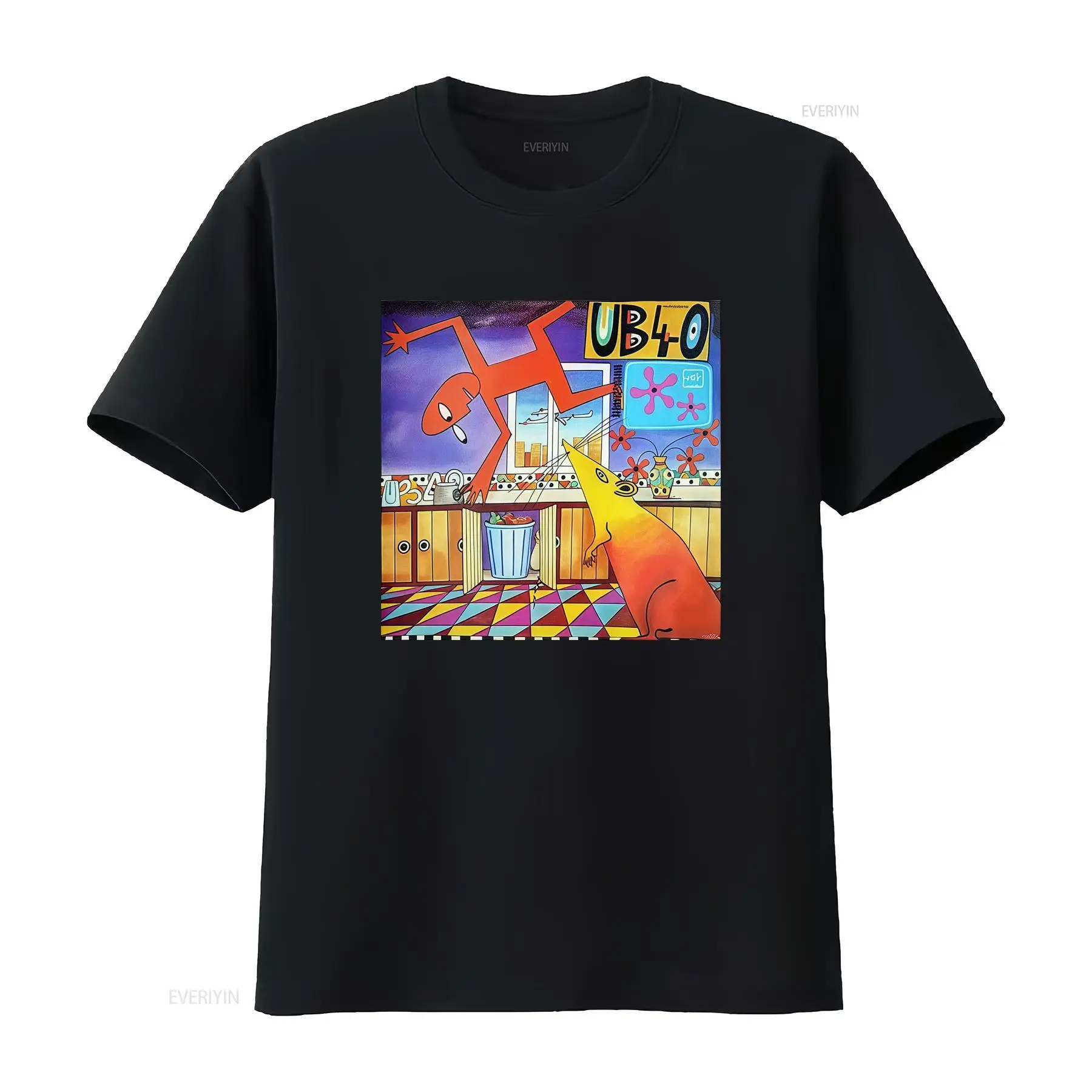 Streetwear Brand Graphic Designer - تي شيرت UB40 Rat In The