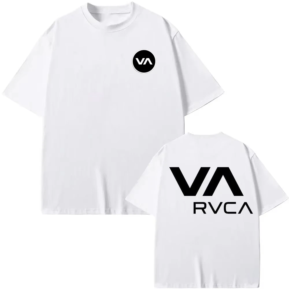 Streetwear Brand Tees - تي شيرت أسود من RVCA، قميص