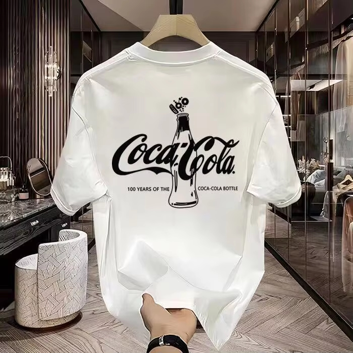 تي شيرت كلاسيكي أحمر بشعار سود - مراجعة Streetwear Brand Red Logo وسعره