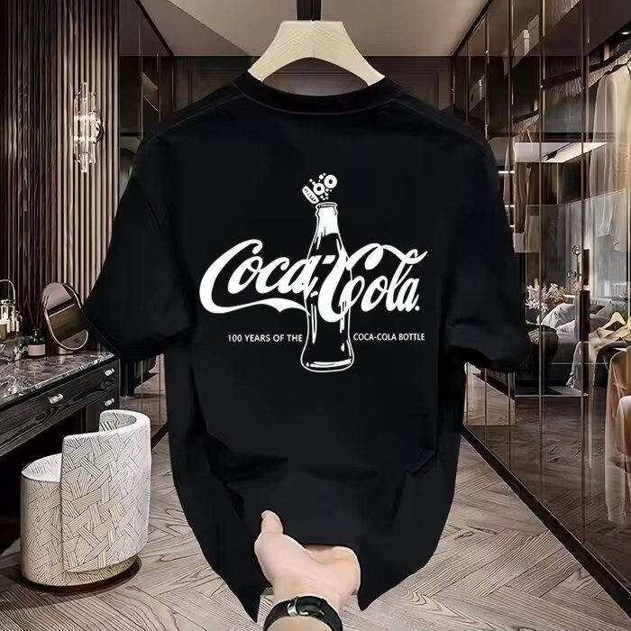 تي شيرت كلاسيكي أحمر بشعار سود - مراجعة Streetwear Brand Red Logo وسعره