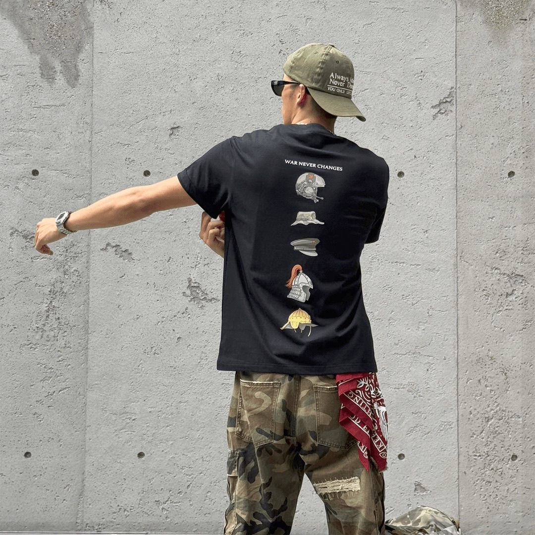 خوذة تطور التاريخ الاتجاه الأم - مراجعة Streetwear Brand Tees وسعره