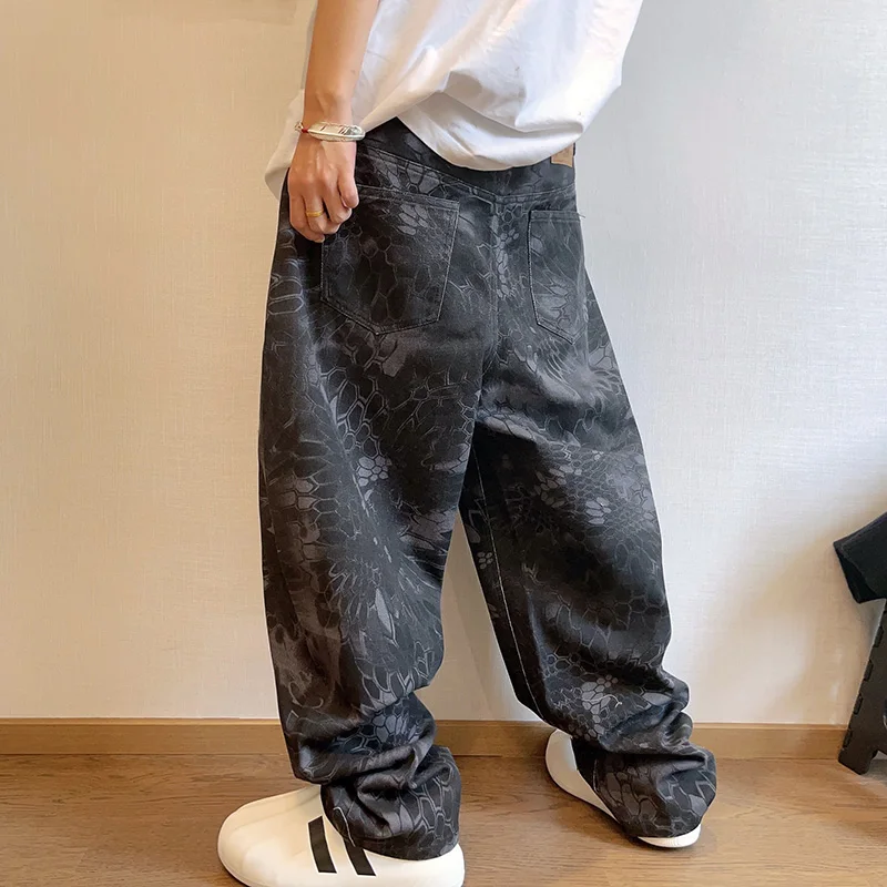 جديد الرجال شيك الأفعى طباعة ا - مراجعة Streetwear Brand Graphic Designer وسعره