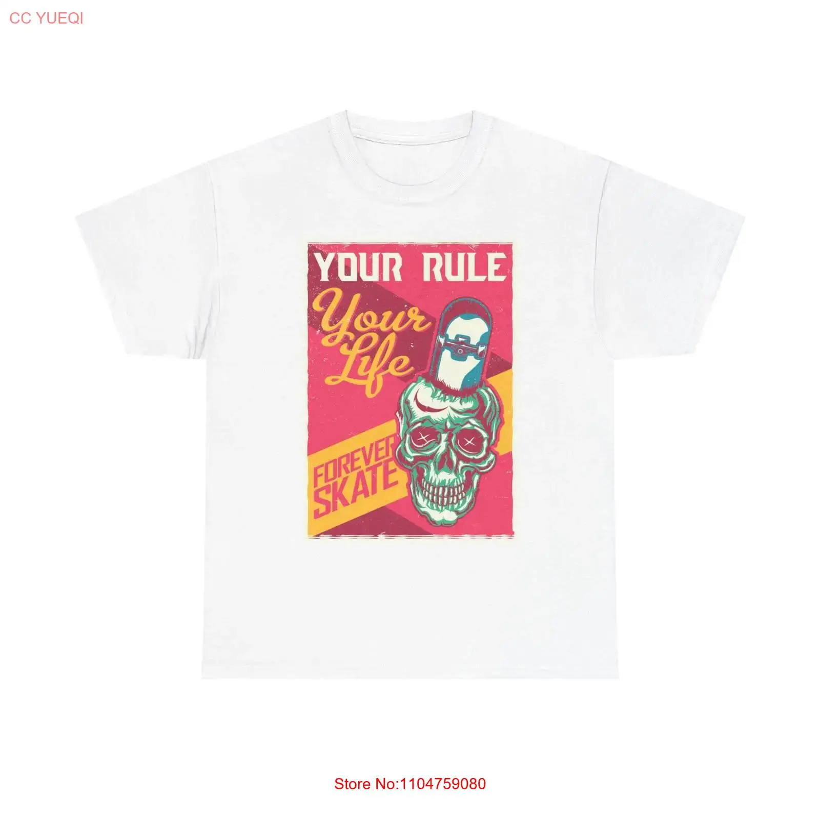 تي شيرت فوريفر سكيت جديد تمامً - مراجعة Streetwear Brand Graphic Designer وسعره