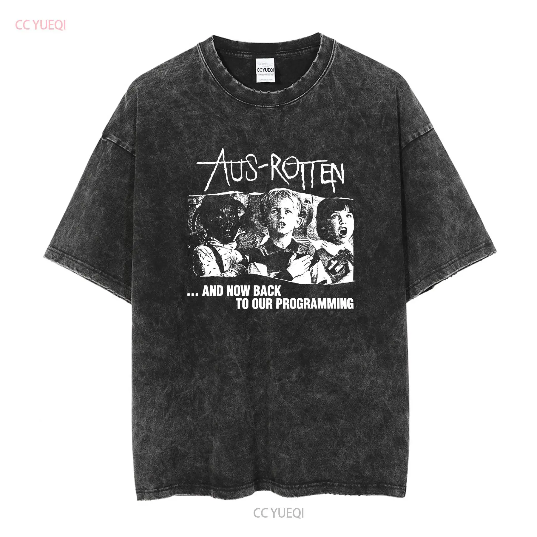 تي شيرت Aus Rotten Crust Band  - مراجعة Streetwear Brand Graphic Designer وسعره