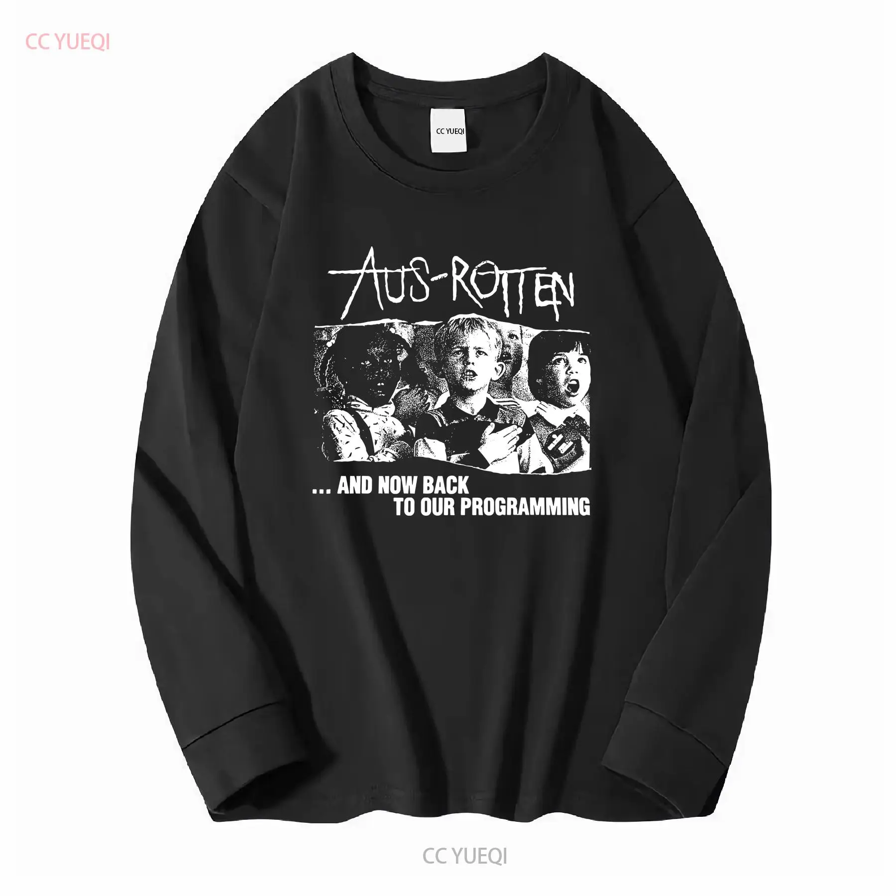 تي شيرت Aus Rotten Crust Band  - مراجعة Streetwear Brand Graphic Designer وسعره