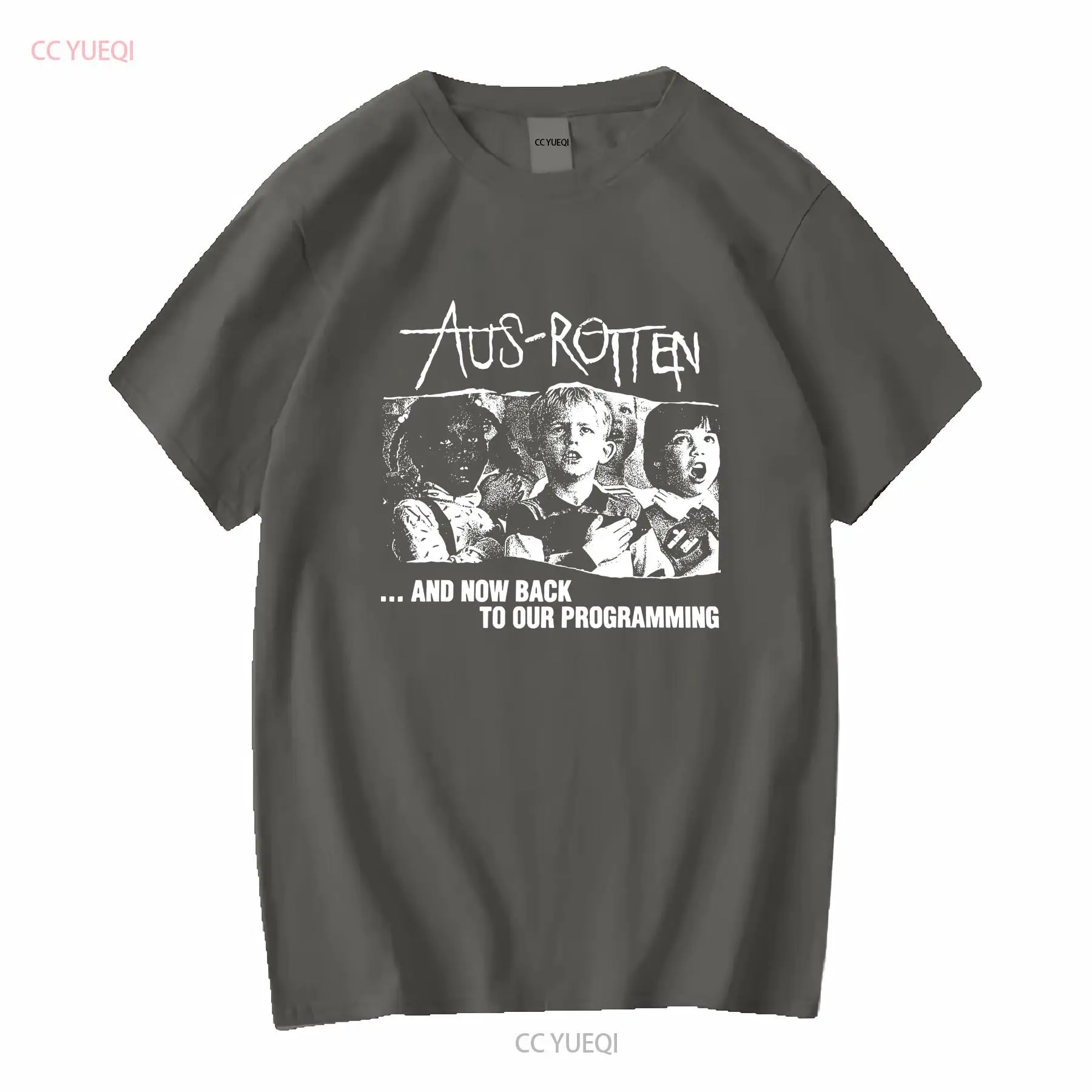 تي شيرت Aus Rotten Crust Band  - مراجعة Streetwear Brand Graphic Designer وسعره