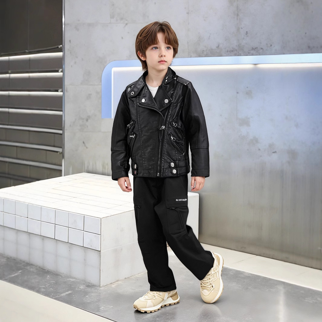 2-12Y السنة الجديدة بنين بنات  - مراجعة Streetwear Brand Red Logo وسعره