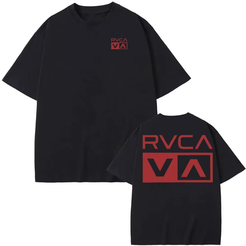 تي شيرت أسود من RVCA، قميص صيف - مراجعة Streetwear Brand Tees وسعره